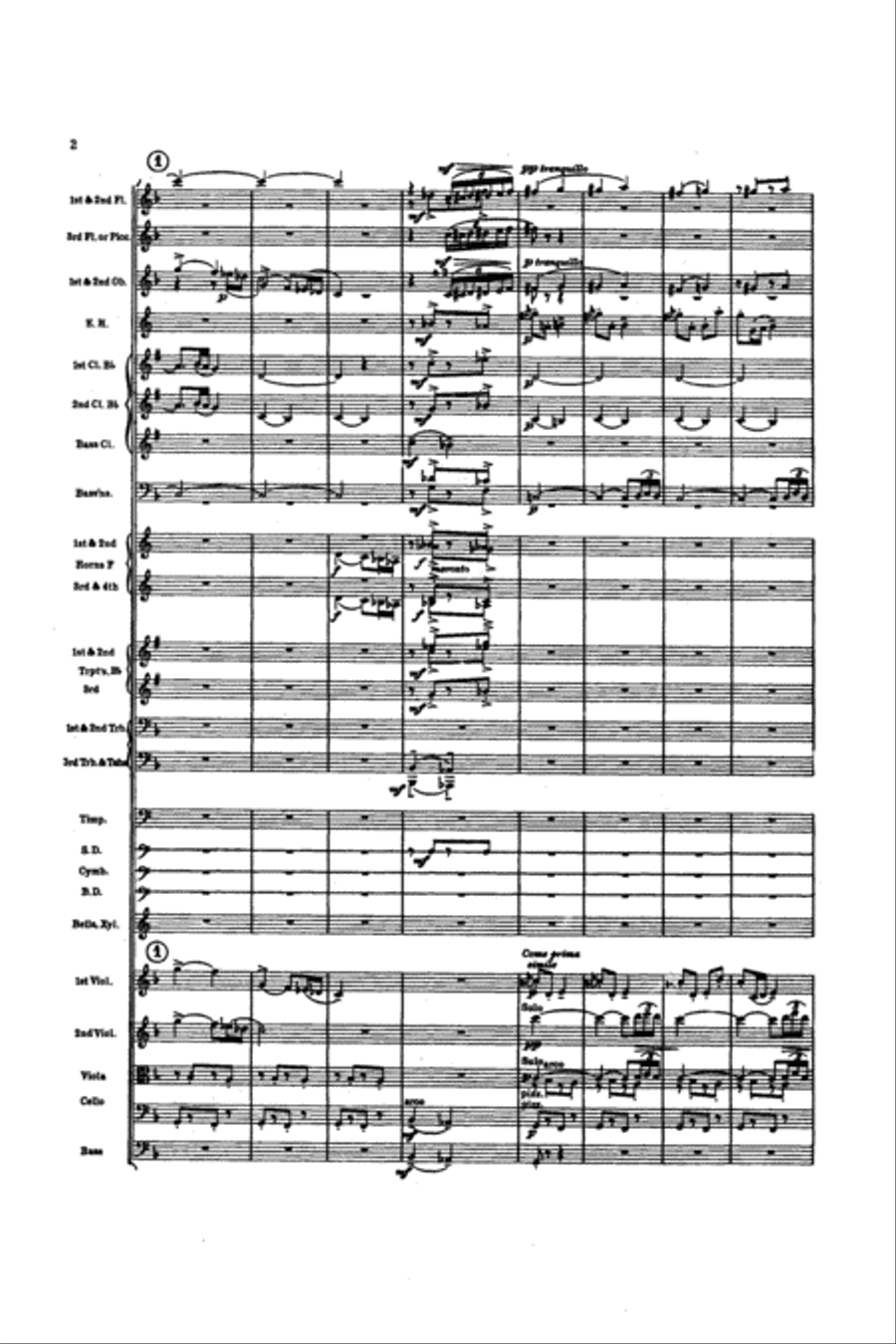 An American in Paris Full Orchestra scores gallery preview page 3