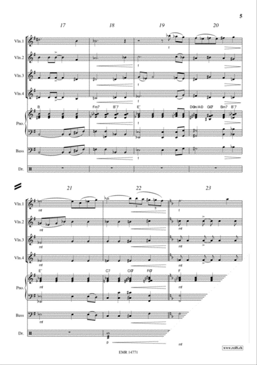 Bess, You Is My Woman Now Violin scores gallery preview page 5