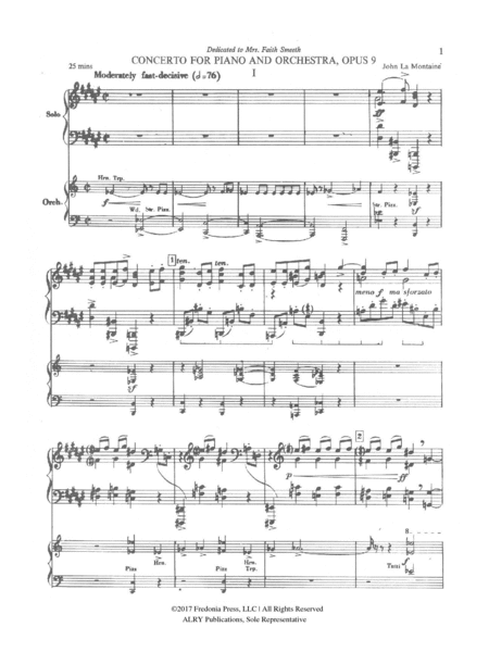 Concerto for Piano and Orchestra, Op. 9 (Two Pianos)
