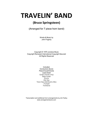 Book cover for Travelin' Band