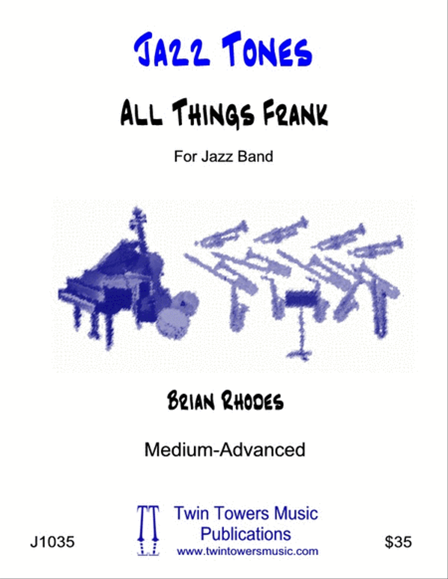 All Things Frank Jazz Ensemble scores gallery preview page 1
