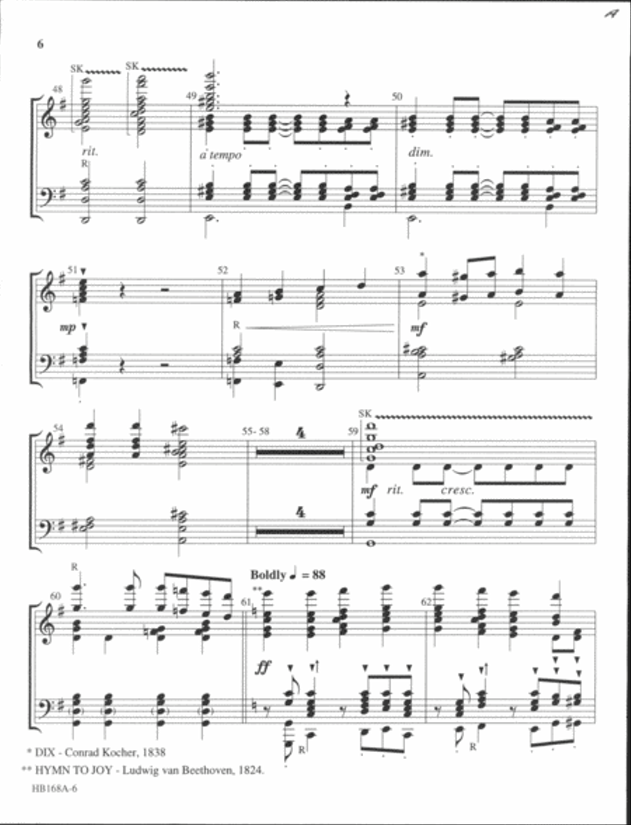 The Music of the Spheres 5-Octaves scores gallery preview page 6