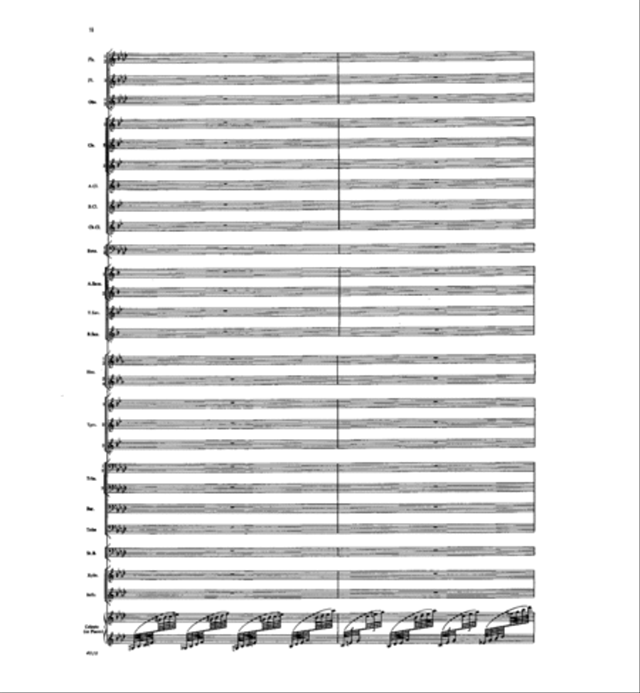 Selections from the Nutcracker Suite Concert Band scores gallery preview page 14