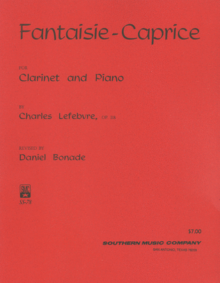 Book cover for Fantaisie Caprice, Op. 118