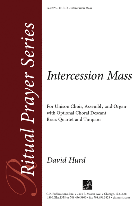 Intercession Mass - Full Score and Parts
