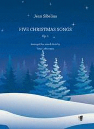 Book cover for Five Christmas Songs Op. 1