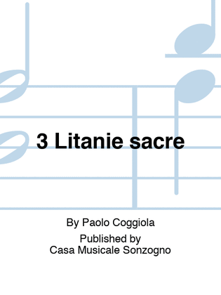3 Litanie sacre