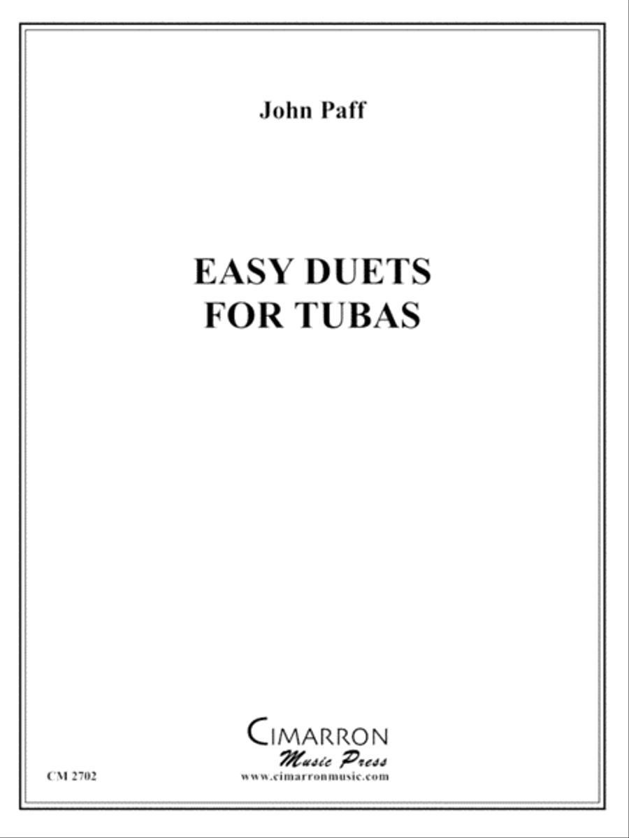 Easy Tuba Duets Brass Duet scores gallery preview page 1