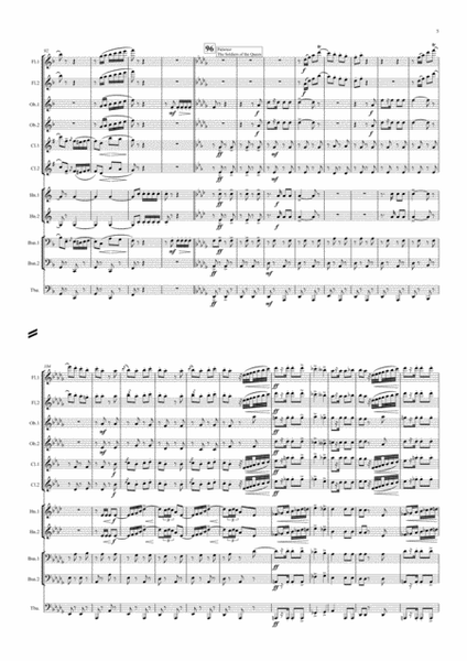 Sullivan: "Pineapple Poll" - Movement.1 "Opening Number" - symphonic wind image number null