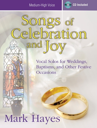 Book cover for Songs of Celebration and Joy - Medium-high Voice