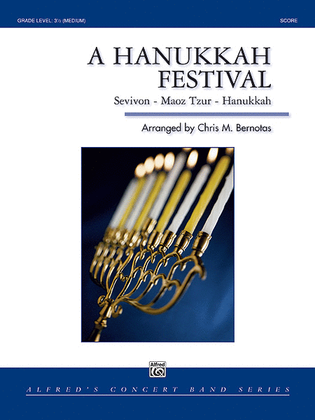 Book cover for A Hanukkah Festival