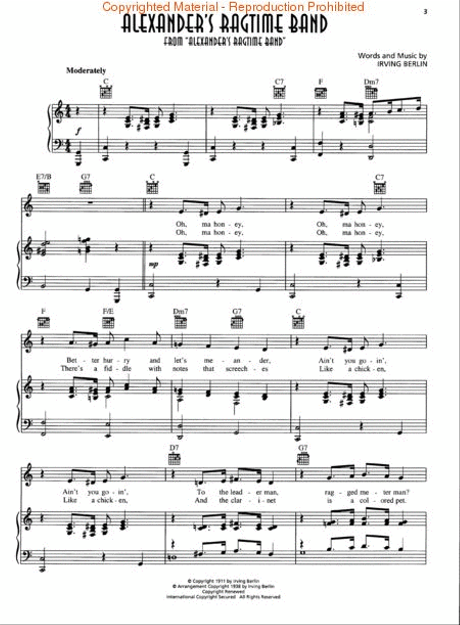 All-American Patriotic Songbook – 2nd Edition Piano, Vocal, Guitar scores gallery preview page 3