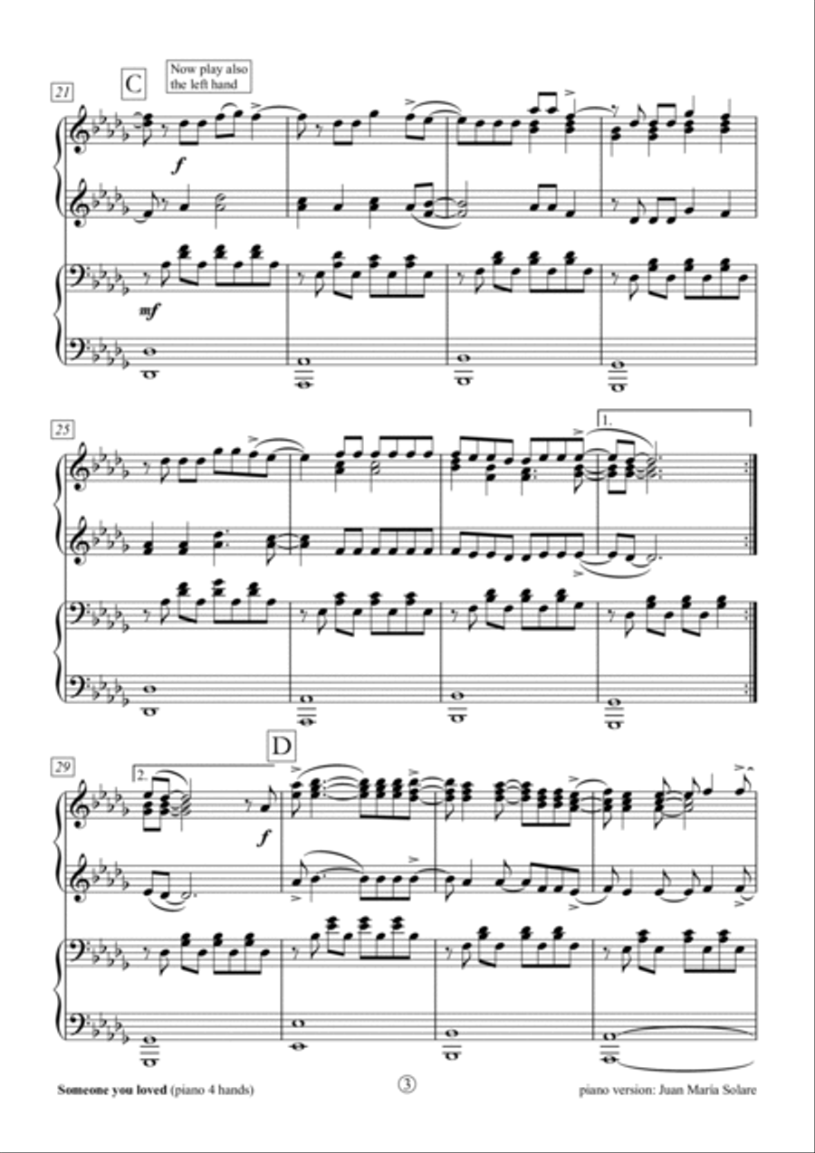 Someone You Loved Chamber Music scores gallery preview page 3