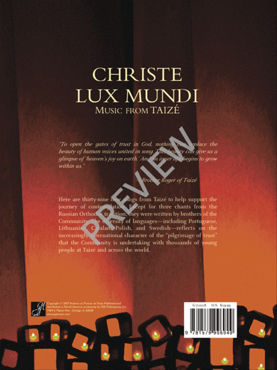 Christe Lux mundi - Instrument edition Guitar scores gallery preview page 115