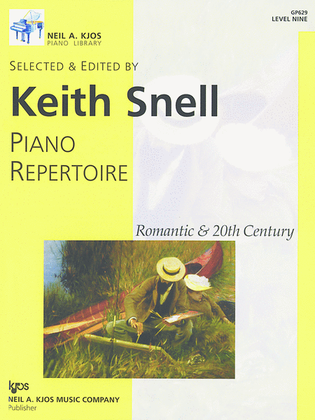 Book cover for Piano Repertoire: Romantic & 20th Century, Level 9