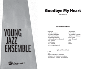 Book cover for Goodbye My Heart: Score
