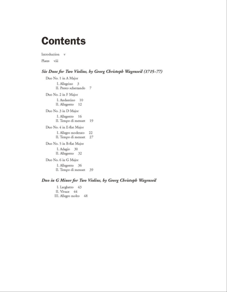 Duos for Two Violins String Duet scores gallery preview page 3