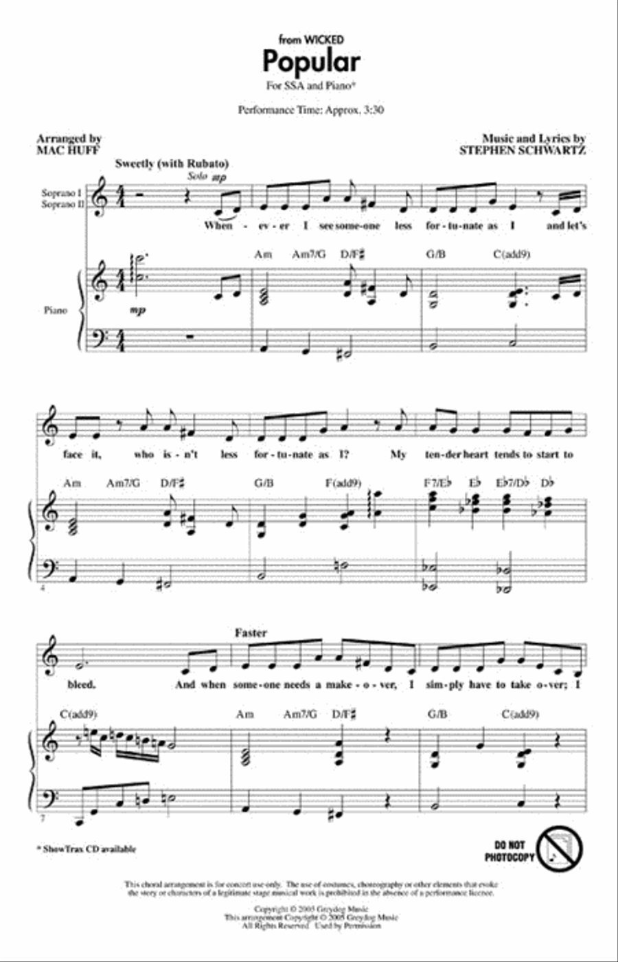 Popular Choir scores gallery preview page 2