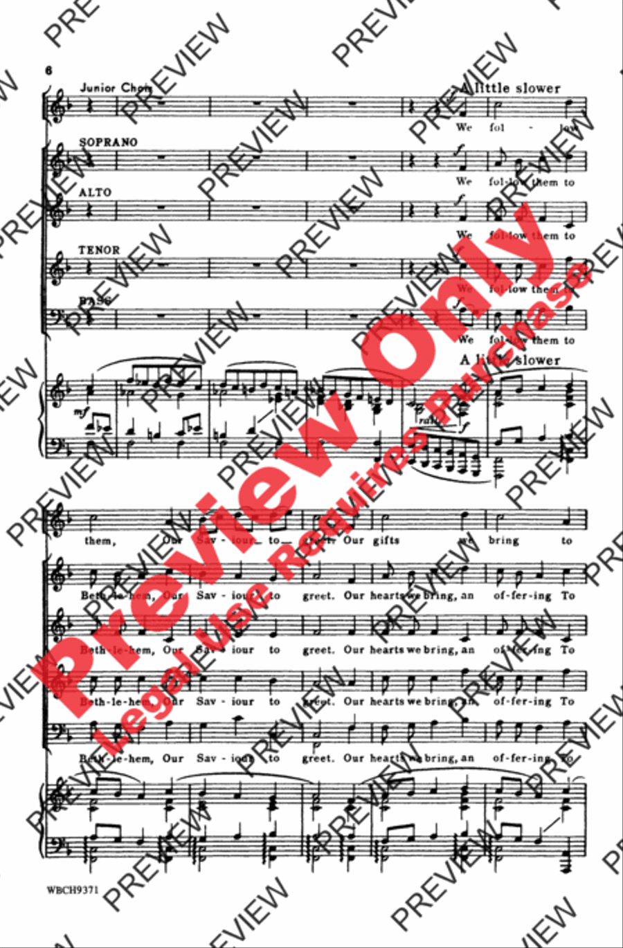 Sing Gloria Sing Gloria 4-Part scores gallery preview page 6