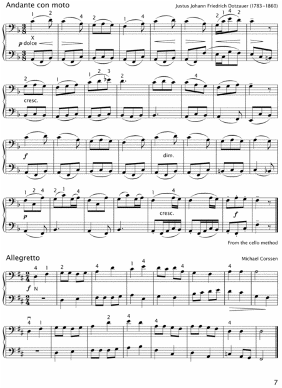 Early Start on the Cello, Volume 4 String Methods scores gallery preview page 2