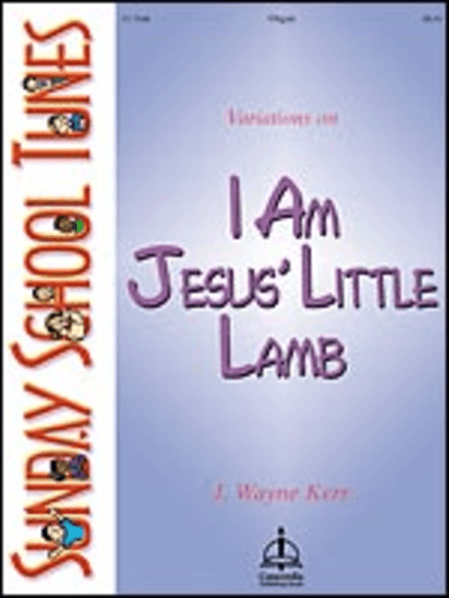 Variations on I Am Jesus' Little Lamb Organ scores gallery preview page 1