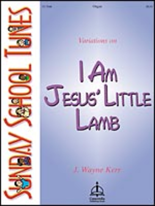 Book cover for Variations on I Am Jesus' Little Lamb
