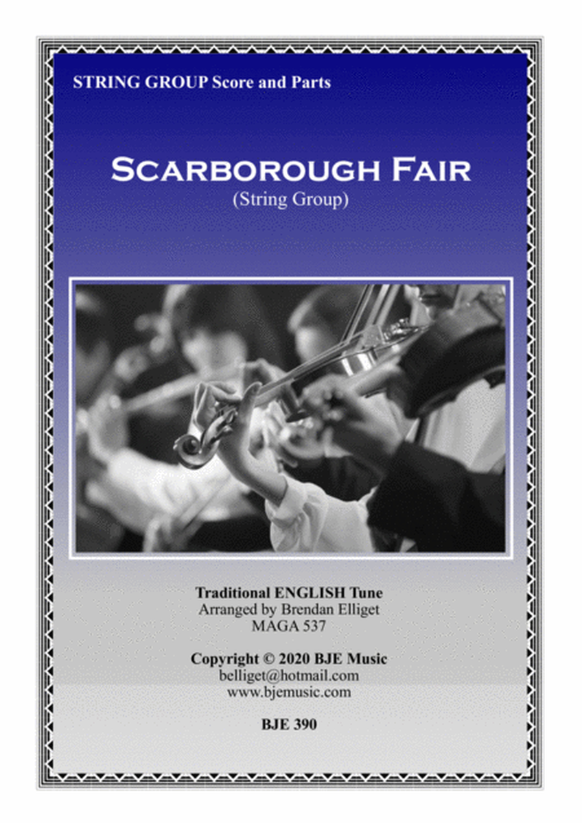 Scarborough Fair - String Group or String Orchestra image number null