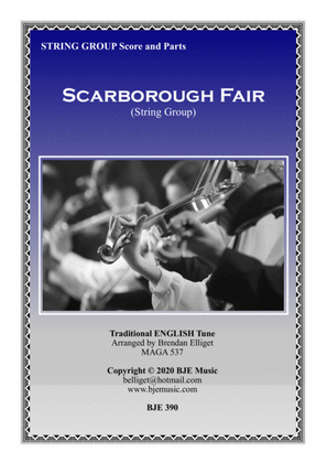 Scarborough Fair - String Group or String Orchestra