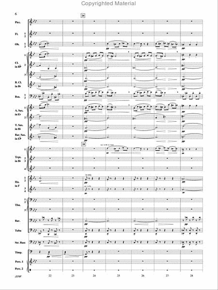 William Tell Overture Concert Band scores gallery preview page 7