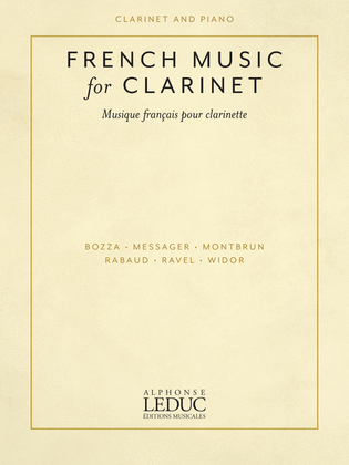 Book cover for French Music for Clarinet