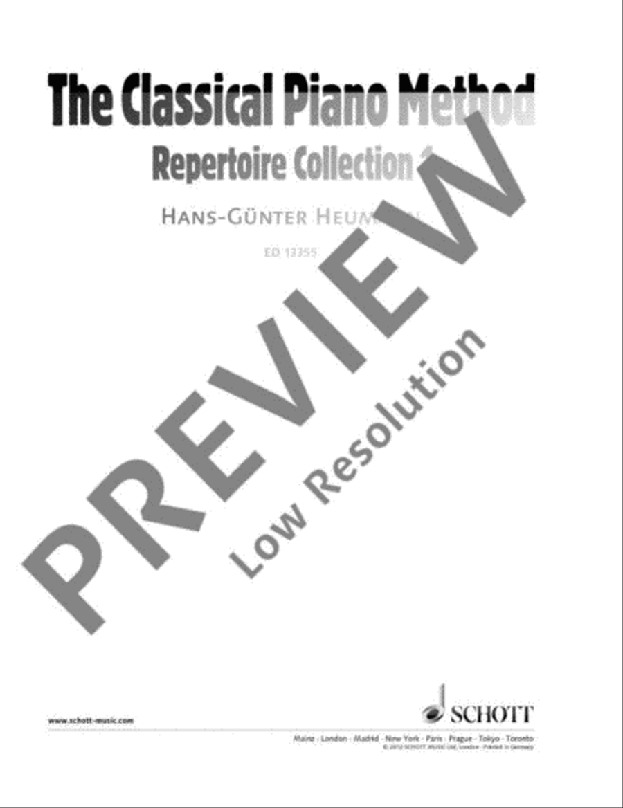 The Classical Piano Method Piano Method scores gallery preview page 2