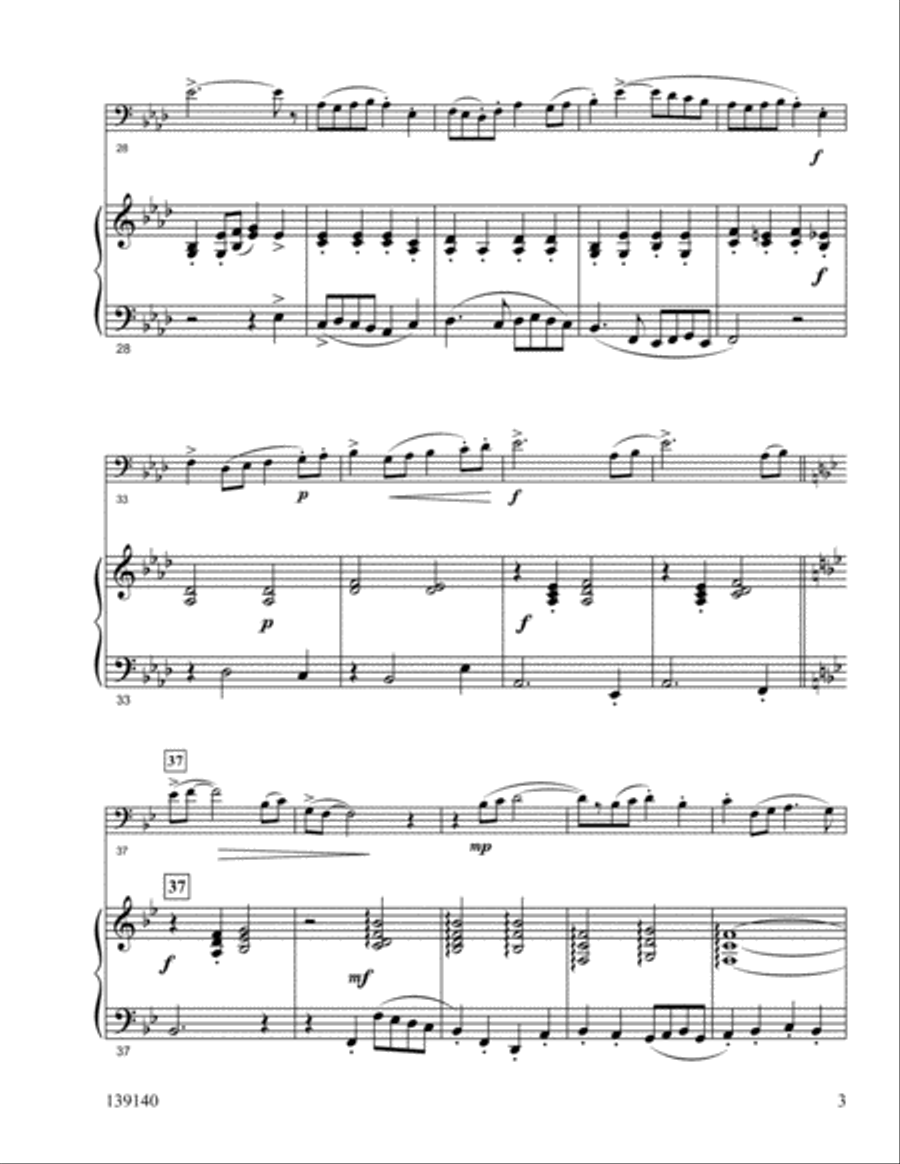 Arise, My Soul Arise Arise, My Soul Arise Piano Accompaniment scores gallery preview page 3
