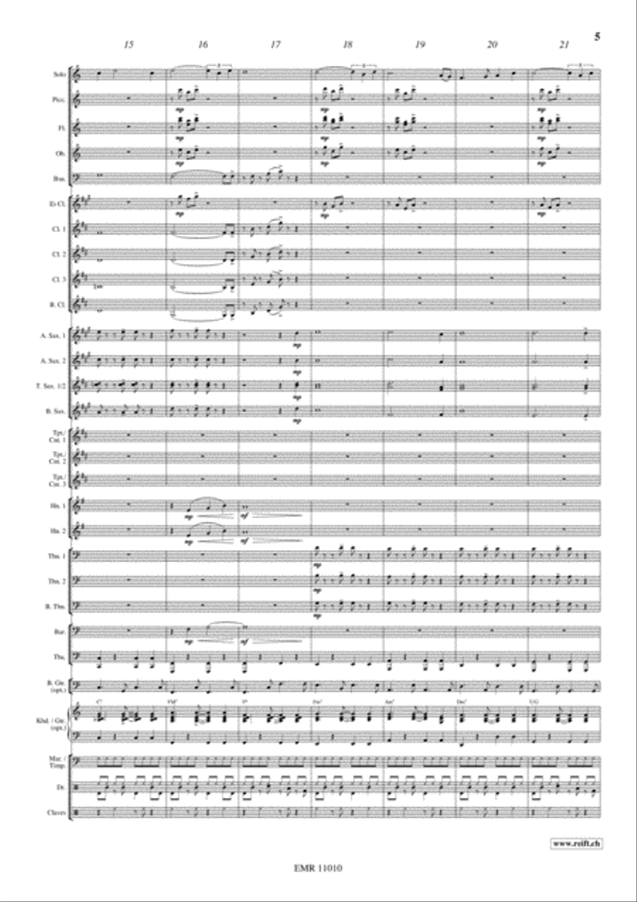 Key West Concert Band scores gallery preview page 6