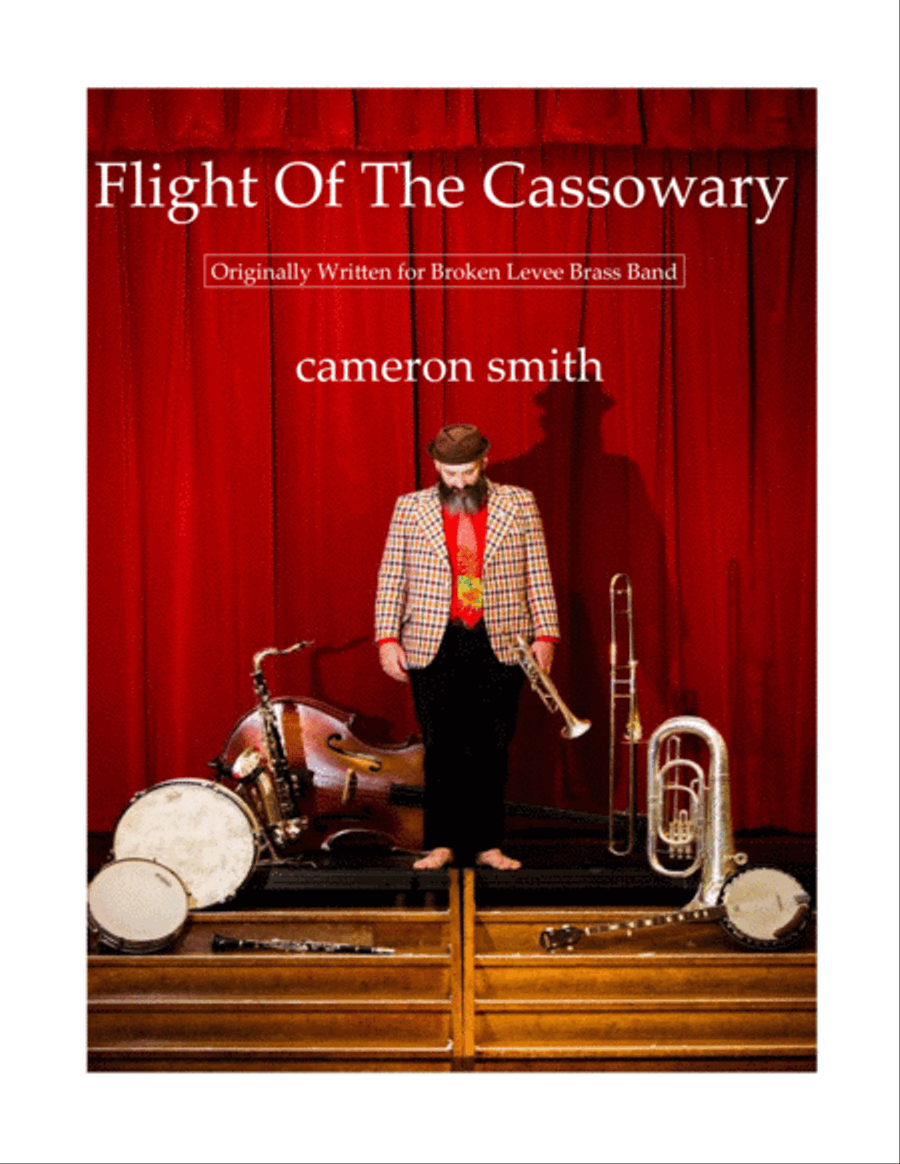 Flight of the Cassowary (for NOLA brass band) Brass Band scores gallery preview page 1