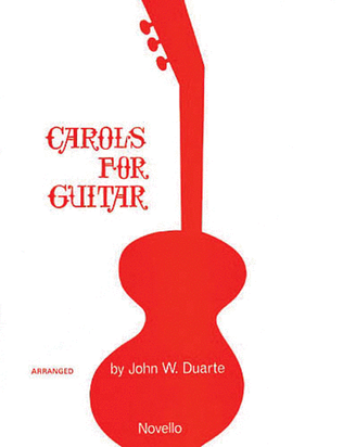 Book cover for Carols for Guitar Solo