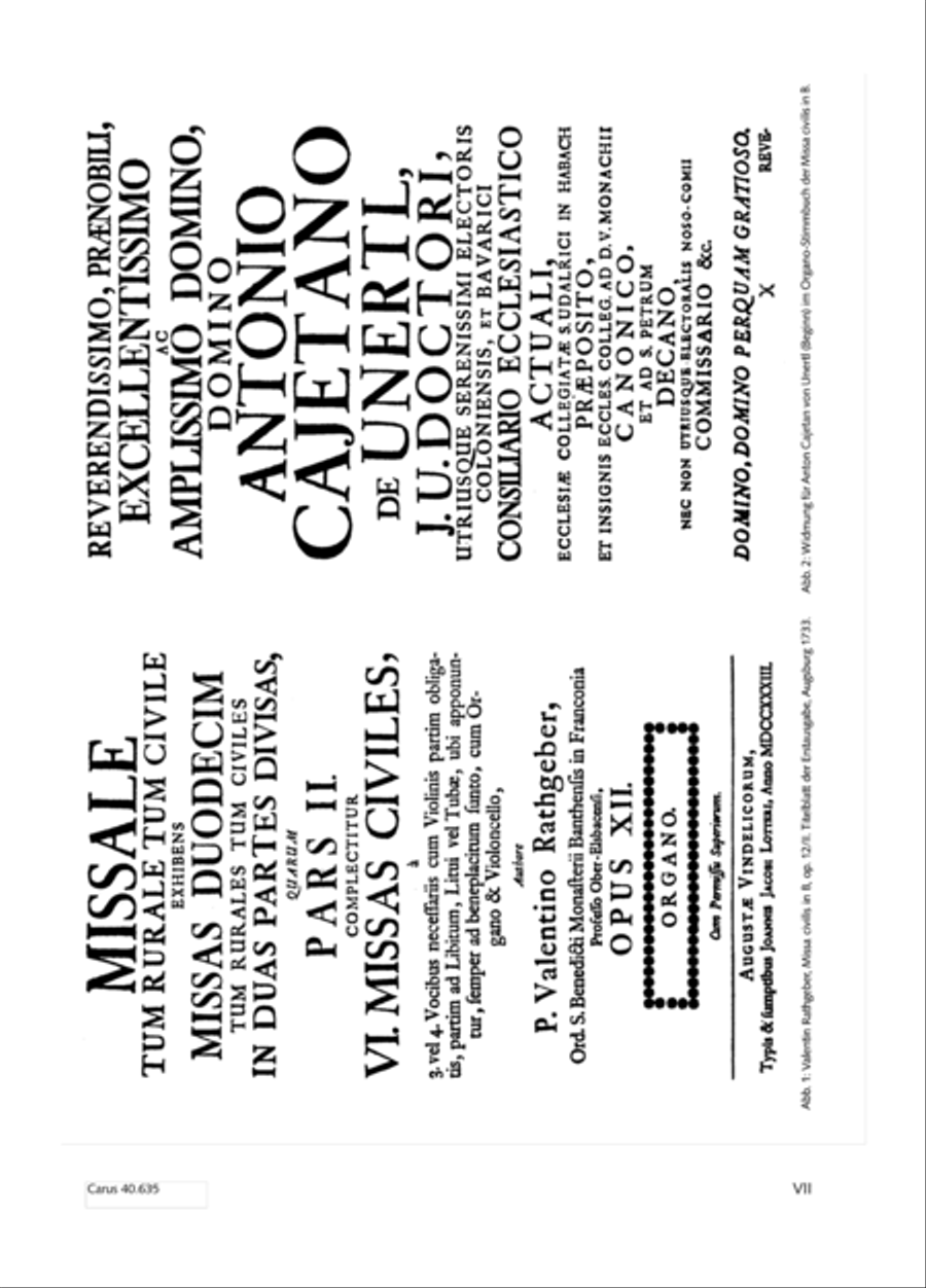Missa civilis in B 3-Part scores gallery preview page 8