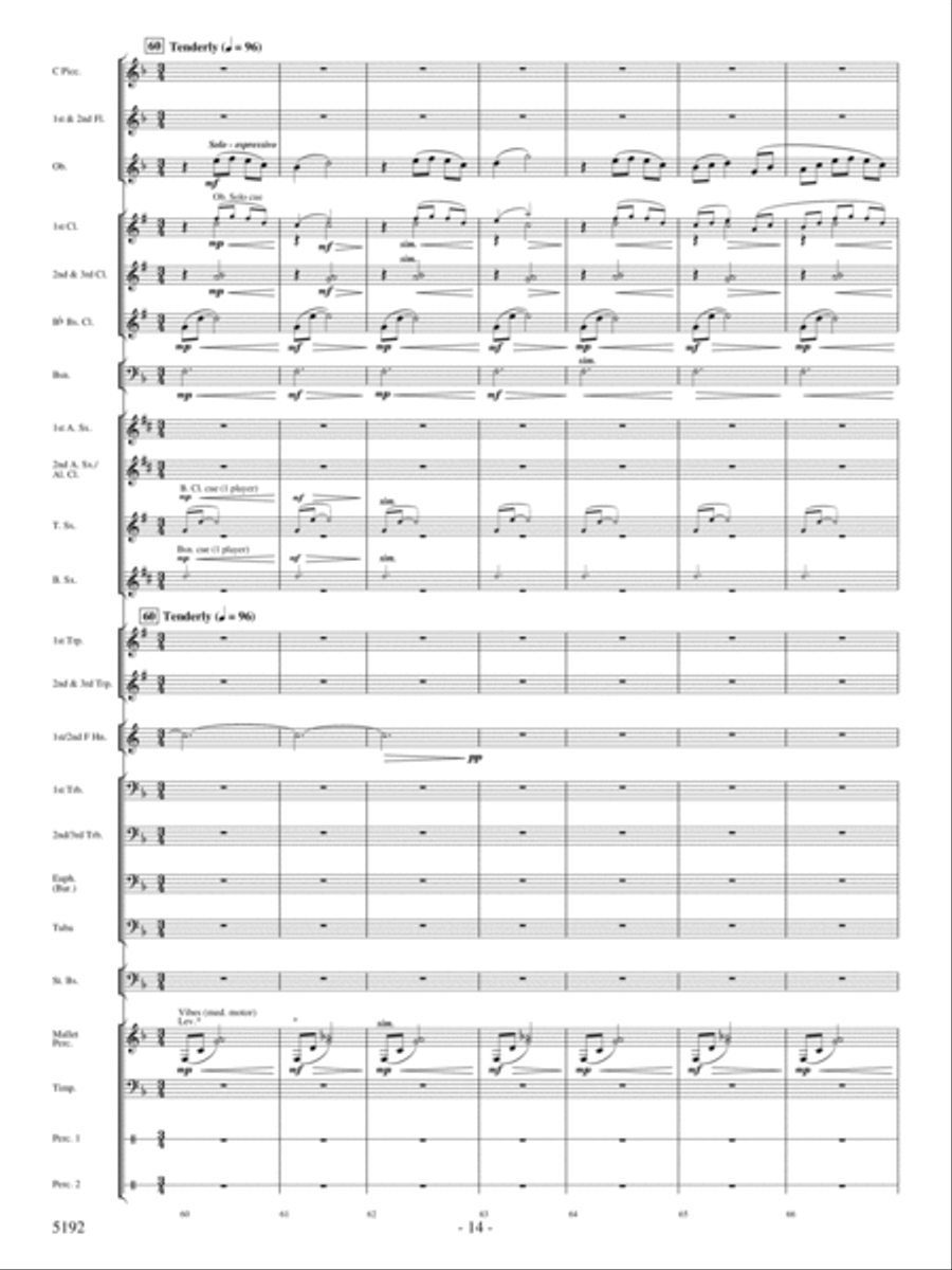 Main Street Celebration Concert Band scores gallery preview page 13