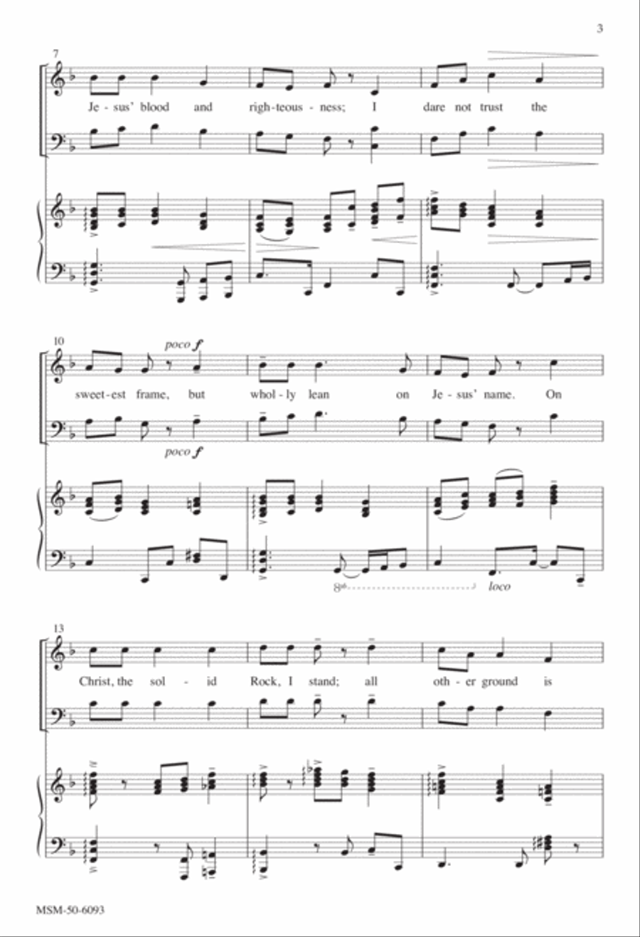 My Hope Is Built Divisi scores gallery preview page 3