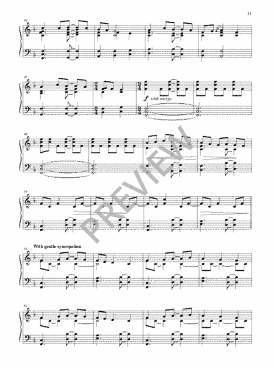 Colours Colours Piano Solo scores gallery preview page 10