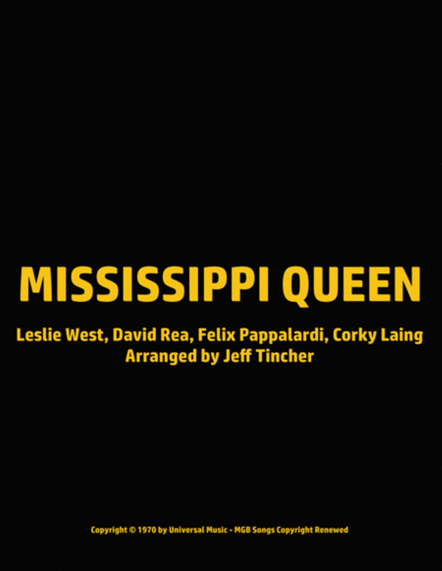 Mississippi Queen Voice scores gallery preview page 1