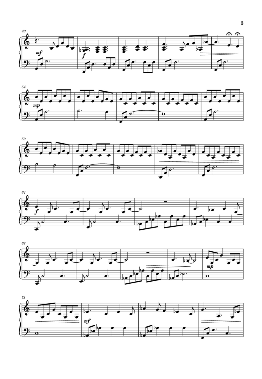 My Immortal My Immortal Easy Piano scores gallery preview page 3