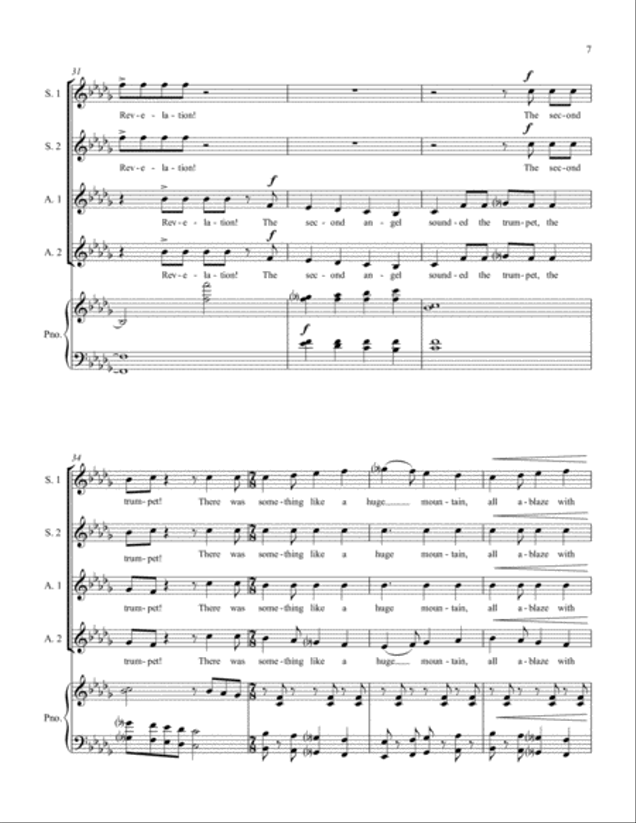 Revelation Revelation SSAA scores gallery preview page 6