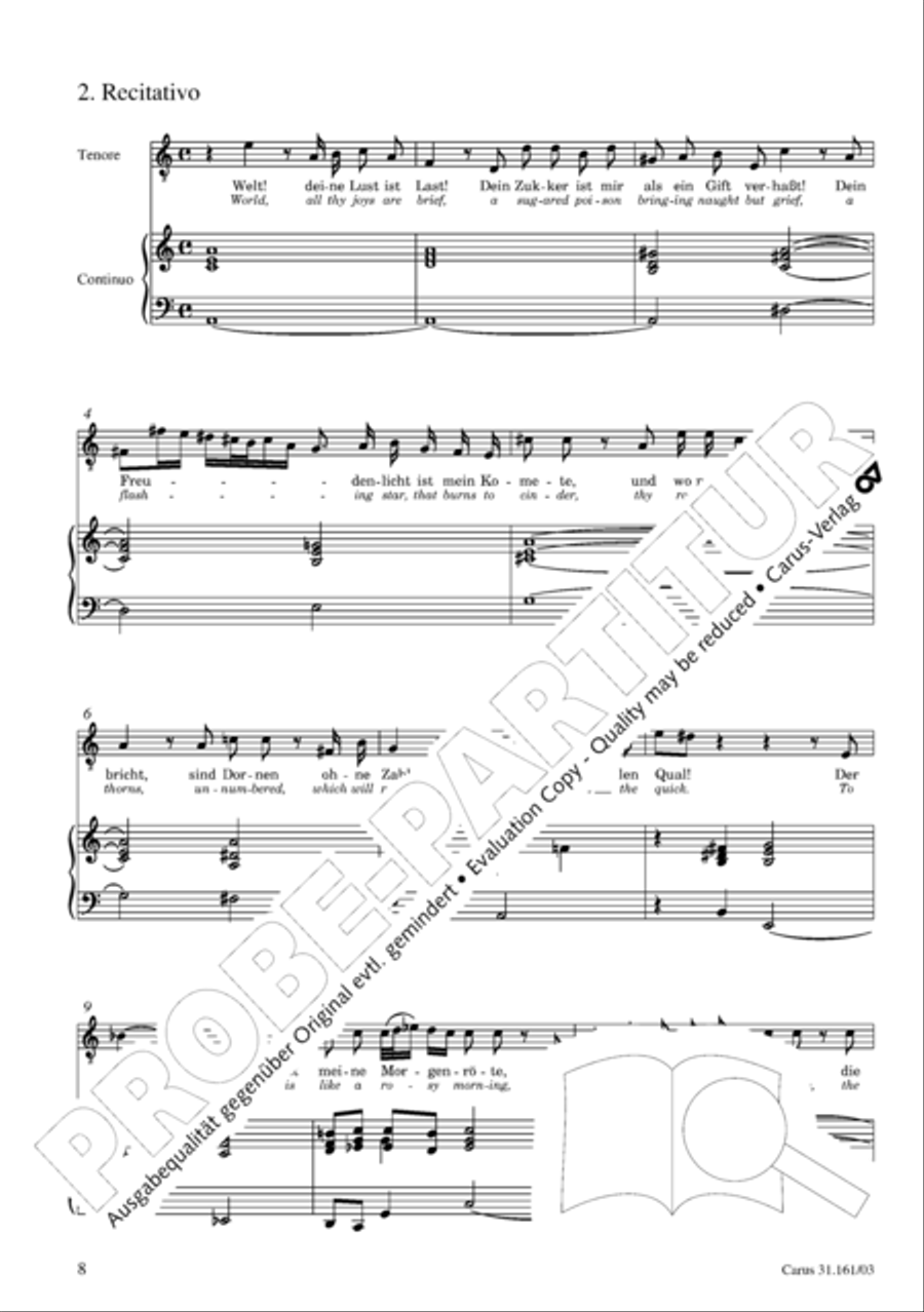 Komm, du susse Todesstunde 4-Part scores gallery preview page 9