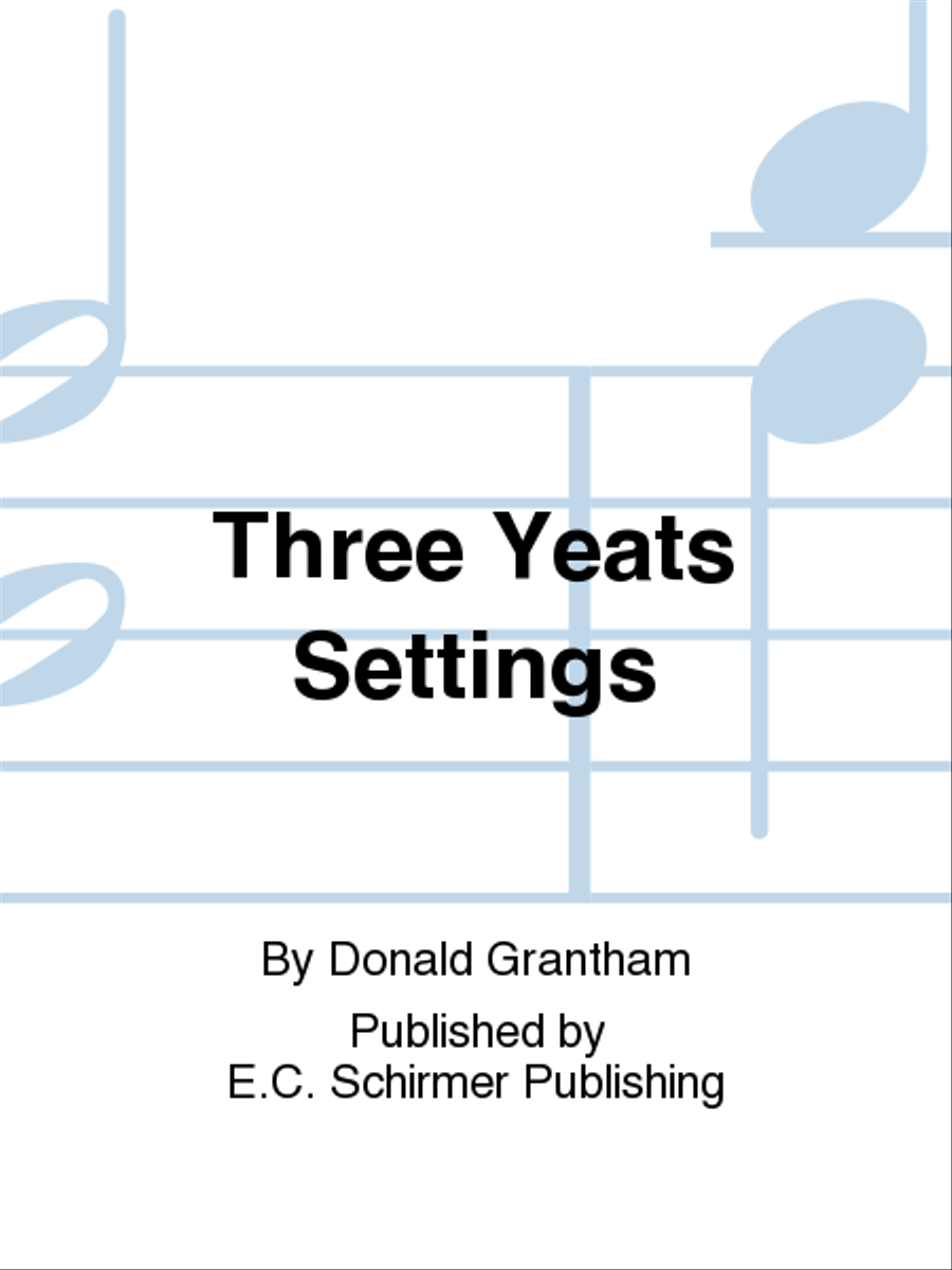 Three Yeats Settings Divisi scores gallery preview page 1