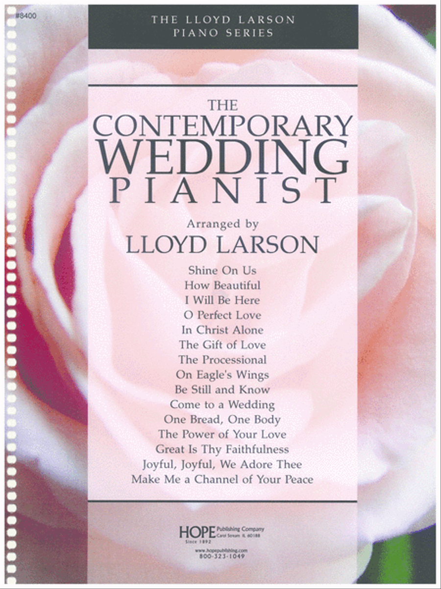 The Contemporary Wedding Pianist Piano Solo scores gallery preview page 1