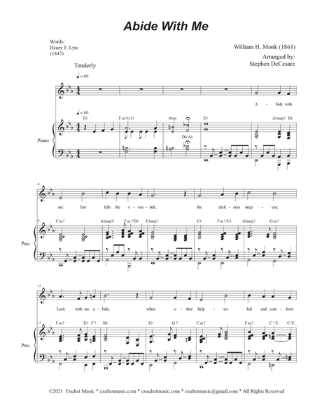 Abide With Me (Vocal Solo) image number null
