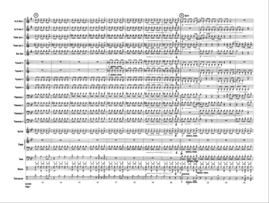 Ring of Fire Ring of Fire Jazz Ensemble scores gallery preview page 5