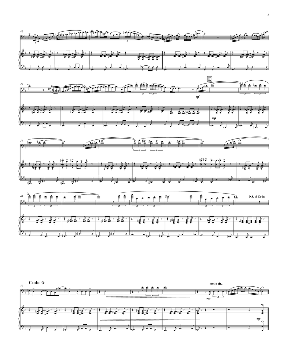 The Girl From Ipanema (garôta De Ipanema) Brass Duet scores gallery preview page 3