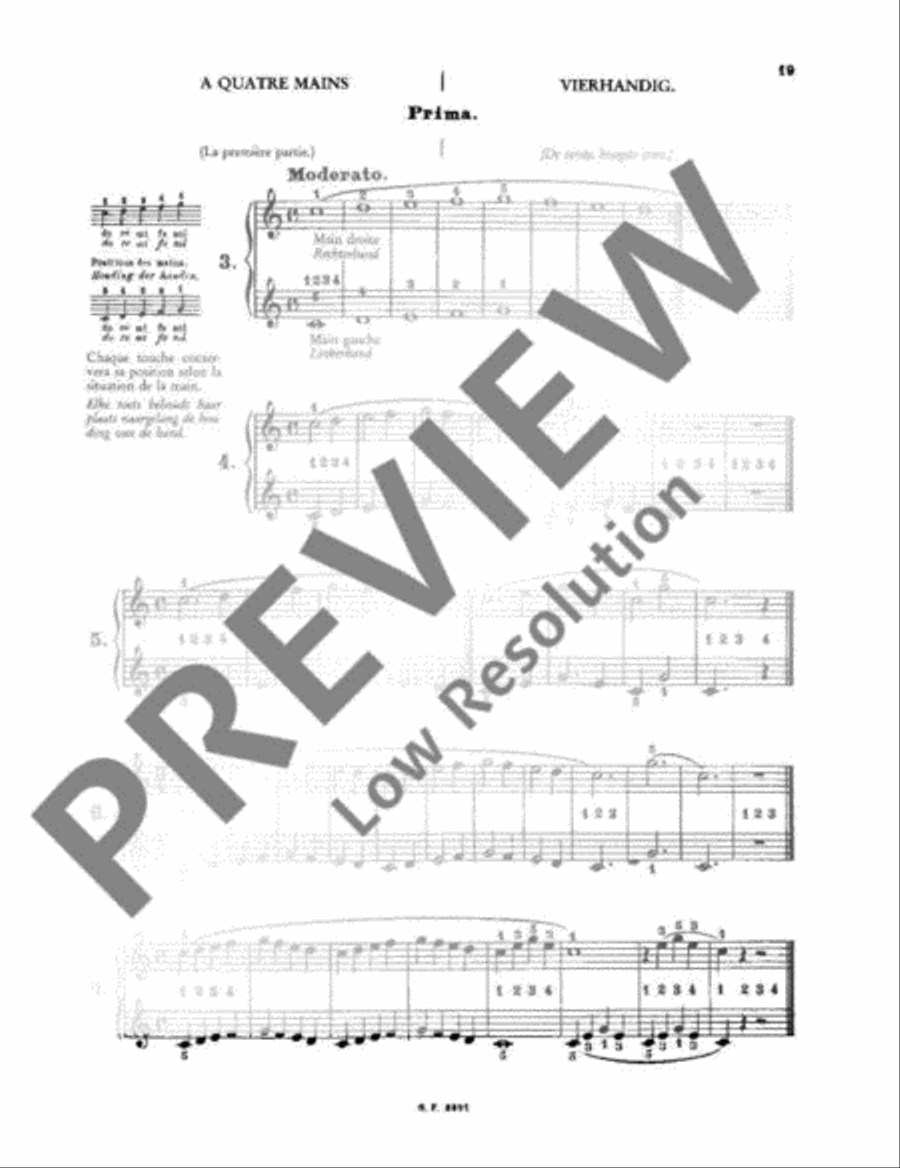 Méthode préparatoire de piano Piano Solo scores gallery preview page 20
