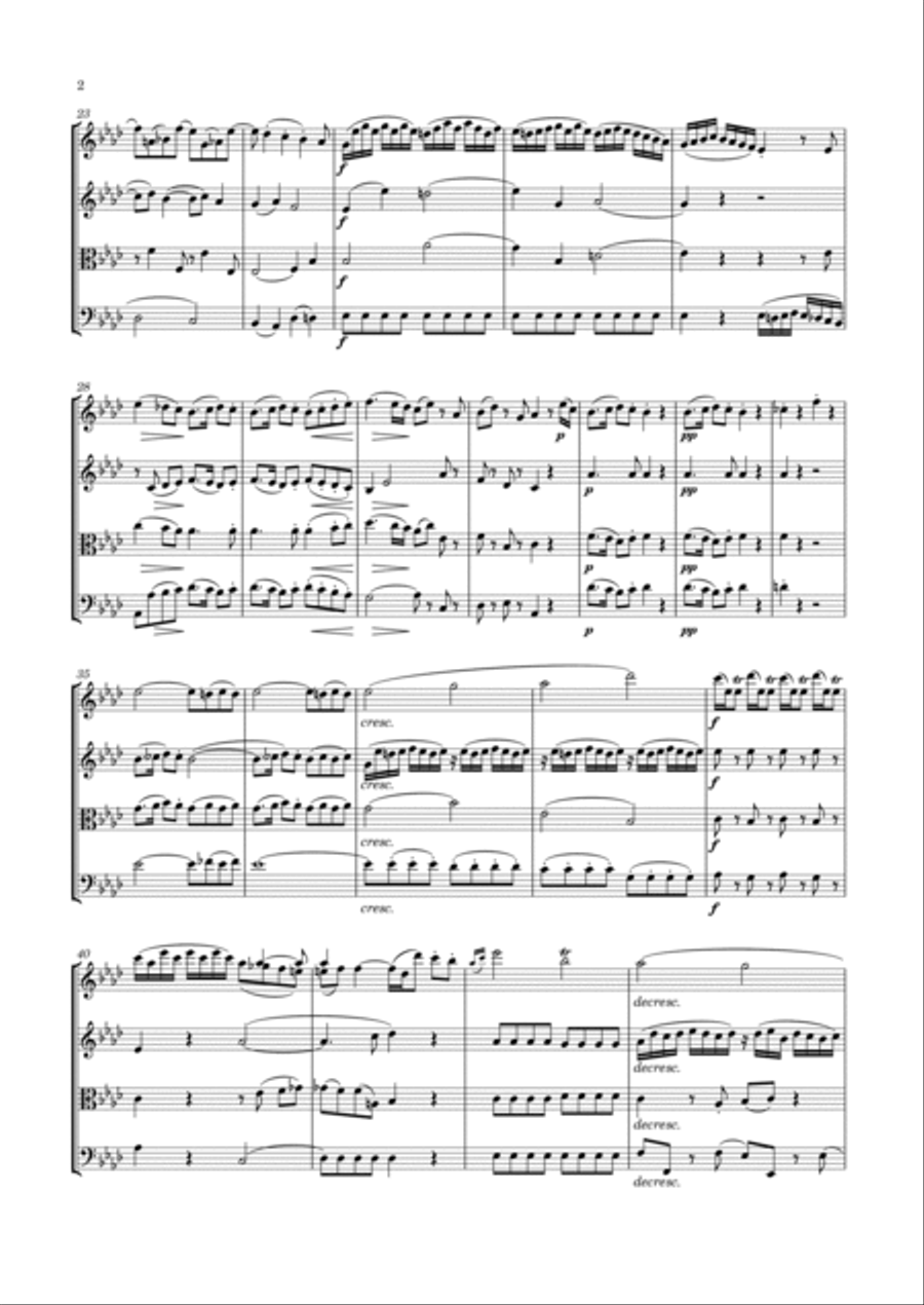 Haydn - String Quartet in F minor, Hob.III:35 ; Op.20 No.5 · 